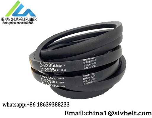 Type en caoutchouc total ceintures de la tondeuse à gazon de la taille 14mm de la largeur 22mm de ceinture de C V v